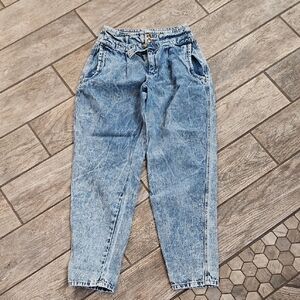 Vintage 1980s Acid Wash Jeans Size 5/6